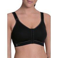Anita Women's Front Closure Sports Bra in Black | Size: 40D