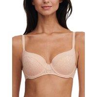Chantelle Women's Norah Underwired Covering Full Cup Bra in Nude | Size: 34DD