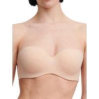 Chantelle Women's Easy Feel Norah Bandeau T-Shirt Bra in Nude | Size: 36C