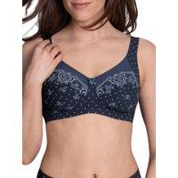 Anita Women's Belvedere Comfort Bra in Blue | Size: 34F