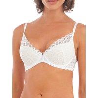 Wacoal Women's Raffine Plunge Bra in White | Size: 36C