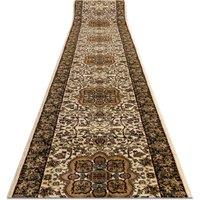 RugsX Heat-Set Royal Runner in Brown | Size: 90 cm x 310 cm