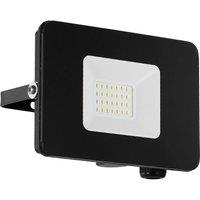 Loops IP65 Outdoor Wall Flood Light Black Adjustable 20W Built in LED Porch Lamp