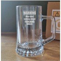 Afewhometruths Engraved Tankard Gift for Snooker or Pool Player in Clear | Size: 500ml