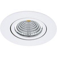 Loops Wall / Ceiling Flush Downlight White Recess Spotlight 6W Built in LED