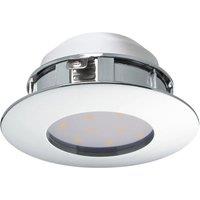 Loops Wall / Ceiling Flush Downlight Chrome Round Recess Spotlight 6W Built in LED