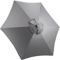 Christow Replacement Parasol Canopy 2m Hexagonal 6 Arms UV Protection in Grey