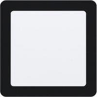 Loops Wall / Ceiling Flush Downlight Black Recess Spotlight 10.5W Built in LED