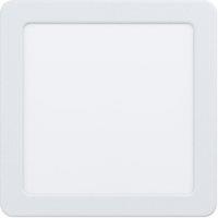 Loops Wall / Ceiling Flush Downlight 166mm White Square Spotlight 10.5W 3000K LED