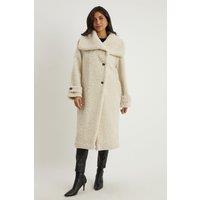 Teddy Borg Cosy Collared Longline Coat