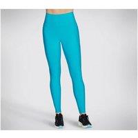 Skechers Women's GOFLEX Rib Legging in Blue | Size: Large
