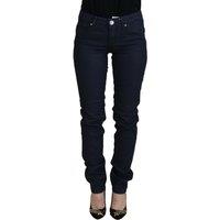 Acht Women's Low Waist Skinny Denim Jeans in Blue | Size: 8