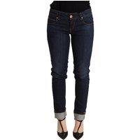 Acht Women's Skinny Jeans Dark Wash in Blue | Size: 8