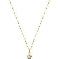 LaBante London Women's Infinity Gold Plated Sterling Silver Necklace