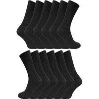 Sock Snob Men's 12 Pairs Thin Soft 100% Cotton Non Elastic Dress Socks | Size: 6-11