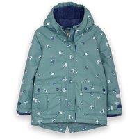 Kite Girl's Forage Floral Go Coat in Green | Size: 9-12 m