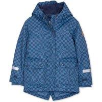Kite Boy's Chequerboard Go Coat in Blue | Size: 12-18 m