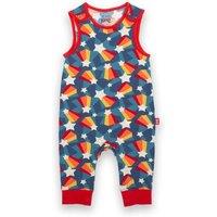 Kite Baby Shooting Star Organic Cotton Dungarees | Size: 1 m
