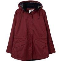 Lighthouse Clothing Men's Kendal Waterproof Raincoat Spring Summer Outdoor Coat in Burgundy | Size: 18