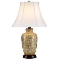Netlighting Gold Thistle 1 Light Table Lamp Gold E27