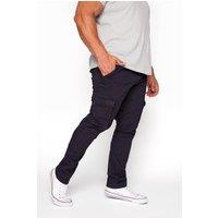BadRhino Big and Tall BadRhino Stone Stretch Cargo Trousers
