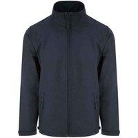 PRO RTX Men's Double Layered Soft Shell Jacket in Navy | Size: Small