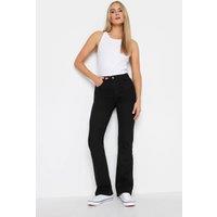 Long Tall Sally Women's Tall Bootcut Jeans in Black | Size: 20L