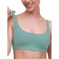 Chantelle Women's SoftStretch Magic Spacer Bralette in Green | Size: 8-10