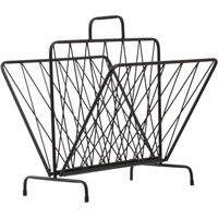 Orsina Avento Two Pocket Magazine Rack in Black
