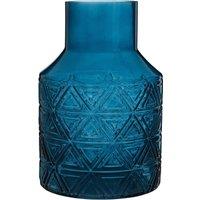 Orsina Dokatas Glass Vase in Blue