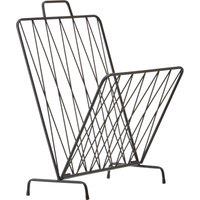 Orsina Avento Magazine Rack in Black