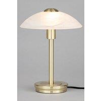 BHS Lighting Archie Touch Sensitive Table Lamp in Metallic Gold