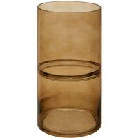 Orsina Contemporary Design Vase, Easy To Assemble Flower Ceramic Vase, Compact & Lightweight Vase For Flowers in Brown