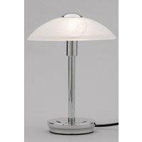 BHS Lighting Archie Touch Sensitive Table Lamp in Metallic Silver