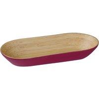 Orsina Kyoto Oblong Bowl in Raspberry