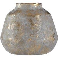 Orsina Orvena Small Grey & Gold Ceramic Vase