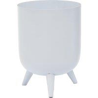 Orsina Classic & Timeless Design Vase, Iron Constructed Flower Vase, Easy To Maintain Vase For Flowers in White