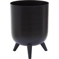 Orsina Classic & Timeless Design Vase, Iron Constructed Flower Vase, Easy To Maintain Vase For Flowers in Black