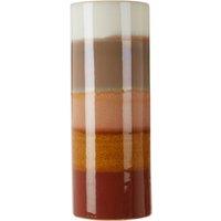 Orsina Sorrell Large Multicoloured Ceramic Vase in Brown