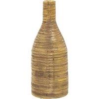 Orsina Hermosa Small Ceramic Vase in Gold