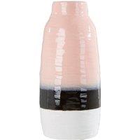 Orsina Handcrafted Large Vase, Glazed Finish Flower Vase, Versatile Stoneware, Portable Large Pottery Vase in Pink