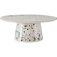 Orsina Speckled Cake Stand in White
