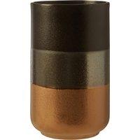 Orsina Nixon Stoneware Vase in Black