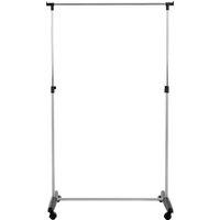 Orsina Chrome Frame Clothes Rack in Silver