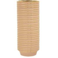 Orsina Haldis Large Ceramic Vase in Gold