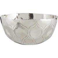 Orsina Ravi Bowl With Nickel Finish in Silver