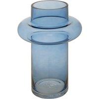 Orsina Cabrina Large Blue Glass Vase