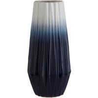 Orsina Handcrafted Large Vase, Durable Ceramic Vase, Sturdy Flower Vase, Giftable Stoneware Ceramic Vase for Decor in Blue
