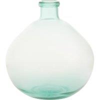 Orsina Blue Glass Vase, Minimalist Small Flower Vase, Decorative Glass Vase, Flower Vase for Home