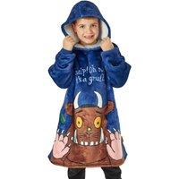 Gruffalo & Friends Boy's Blanket Hoodie | Blue | Official Merch | Size: 3-5 Years